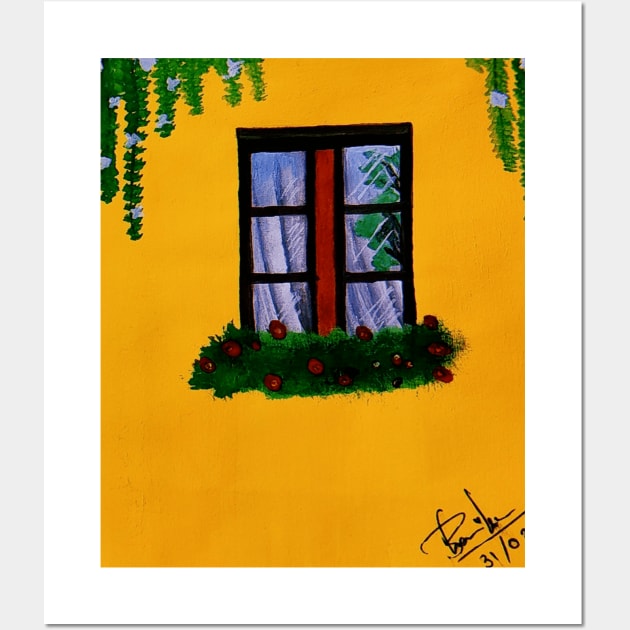 Window pane Wall Art by Sketchy_vamp